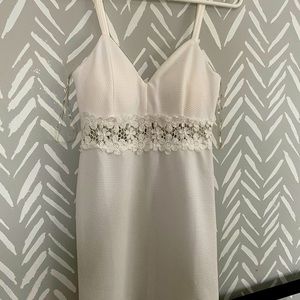 Form fitting lace dress